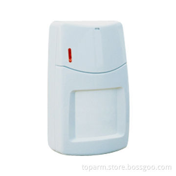 Burglar alarm, dual tech detector, microwave/PIR can auto shift to ensure an effective detection